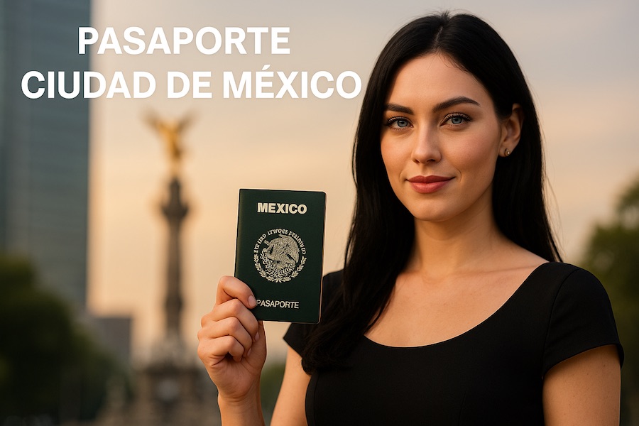 Trámite de pasaporte en Ciudad de México 2025